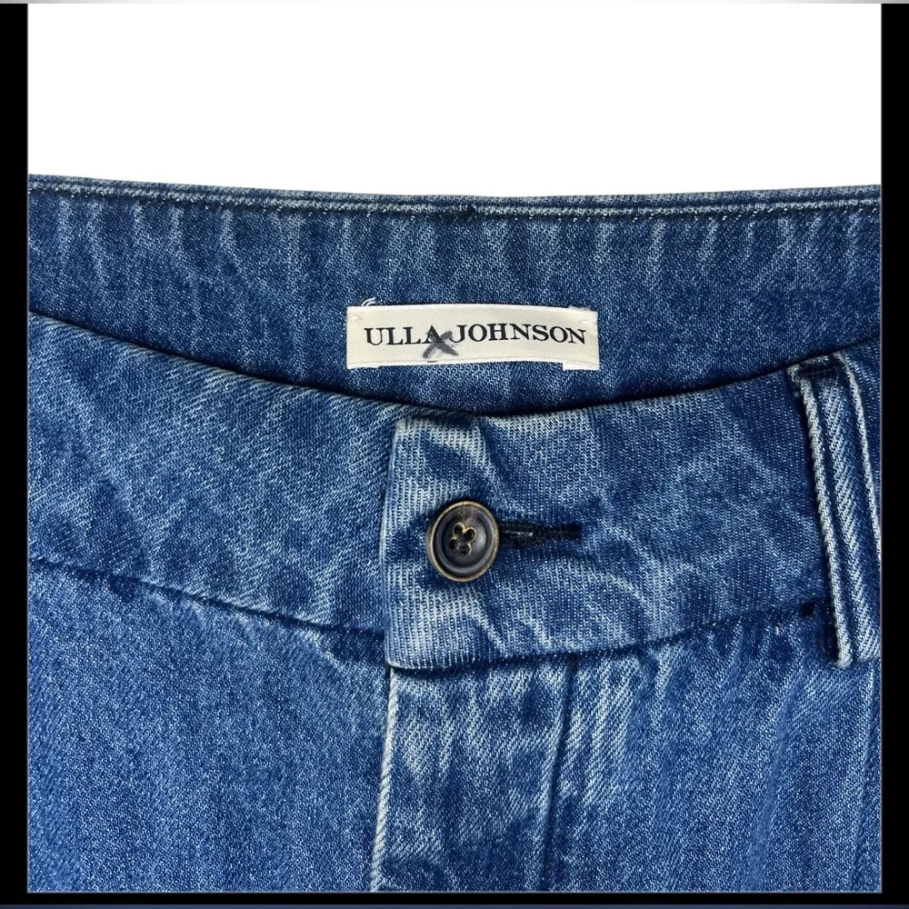 Ulla Johnson Blue Wide-Leg Denim Jeans - Picture 6 of 6